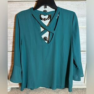 Women’s Teal Blouse